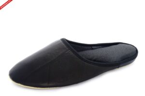 Amiś OSIÓWKA czarne kapcie męskie