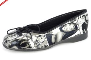 Fargeot BIRIBI GRIS baleriny damskie