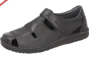 Grunland SA1515-80 NERO sandały męskie