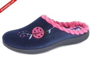 Inblu EC-084-004 GRANATOWY kapcie damskie