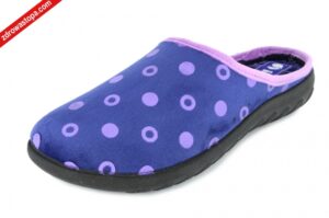 Inblu ET-024-004 GRANATOWY kapcie damskie