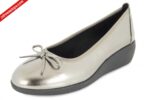 Jana 22162-43 915 PEWTER baleriny damskie