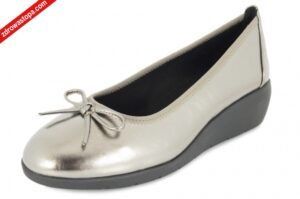 Jana 22162-43 915 PEWTER baleriny damskie