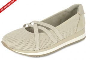 Jana 22173-42 499 BEIGE baleriny damskie