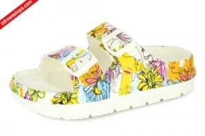 Laura Vita 0006881 BLEU klapki damskie