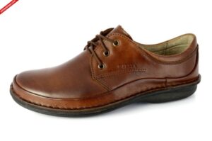 Lesta 3674-2-2058 BRĄZ półbuty męskie