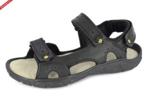 Lesta 1091-9-1096 CZARNE sandały męskie