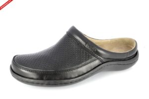 Lesta 1151-0-1058 CZARNY klapki męskie