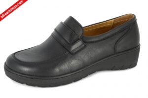 Łukbut 05420-100 CZARNY półbuty damskie