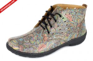 Łukbut 06940-623 WIELOBARWNY botki damskie