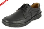 Łukbut 0853K-001 CZARNY półbuty męskie