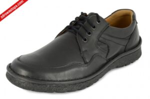 Łukbut 0853K-001 CZARNY półbuty męskie