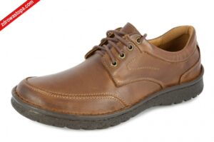 Łukbut 0947K-003 BRĄZOWY półbuty męskie