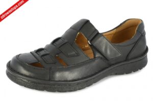 Łukbut 1272K-001 CZARNY sandały męskie