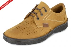 Łukbut 1461-324 BRĄZ półbuty męskie