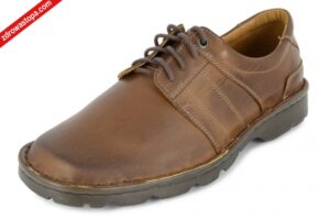 Łukbut 1689-003 BRĄZ półbuty męskie