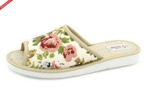 Pami DOG-KW KWIATY kapcie damskie