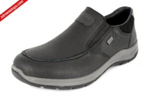 Rieker 03651-00 SCHWARZ półbuty męskie