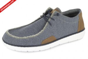 Rieker 08600-12 BLAU półbuty męskie