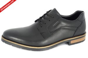 Rieker 14603-00 SCHWARZ półbuty męskie