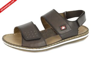 Rieker 21080-25 BRAUN sandały męskie