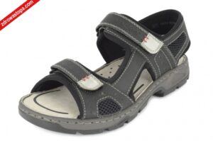 Rieker 26156-02 SCHWARZ sandały męskie