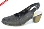 Rieker 40981-00 SCHWARZ sandały damskie