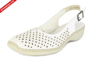 Rieker 41350-80 WEISS półbuty damskie