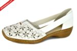 Rieker 41356-80 WEISS półbuty damskie