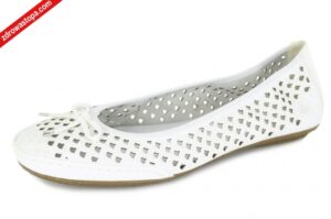 Rieker 41489-80 WEISS baleriny damskie