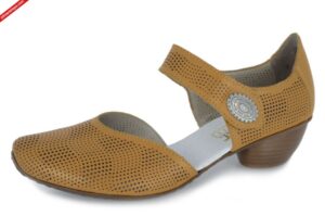 Rieker 43767-68 YELLOW sandały damskie