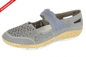 Rieker 44896-15 BLAU sandały damskie