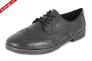 Rieker 45304-00 SCHWARZ półbuty damskie