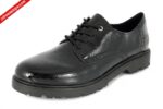 Rieker 45502-00 SCHWARZ półbuty damskie