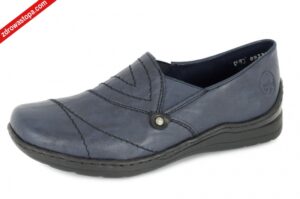 Rieker 48961-14 BLAU półbuty damskie