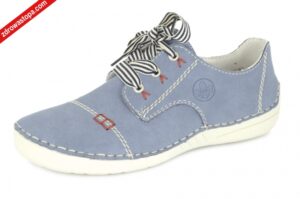 Rieker 52520-14 BLAU półbuty damskie