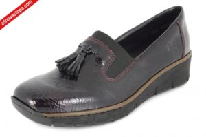 Rieker 53751-35 ROT półbuty damskie