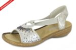 Rieker 60880-90 METALLIC sandały damskie
