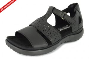 Rieker 64865-01 SCHWARZ sandały damskie