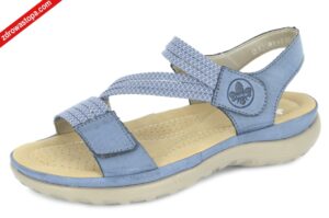 Rieker 64870-14 BLAU sandały damskie