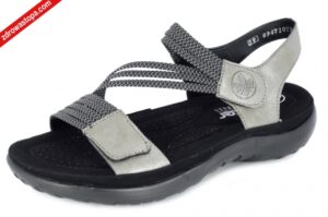 Rieker 64870-42 GRAU sandały damskie