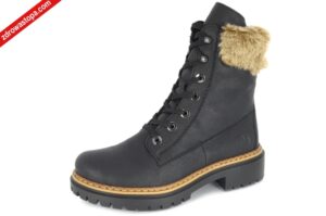 Rieker 72630-00 SCHWARZ botki damskie