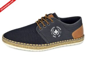 Rieker B5249-14 BLAU KOMBI półbuty męskie