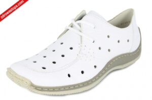 Rieker L1715-80 WEISS półbuty damskie