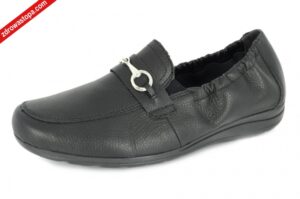 Rieker L9354-00 SCHWARZ półbuty damskie