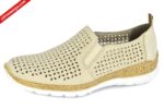 Rieker N4251-60 BEIGE półbuty damskie
