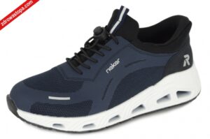 Rieker N5257-14 BLAU półbuty damskie