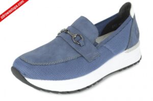 Rieker N7455-14 BLAU półbuty damskie