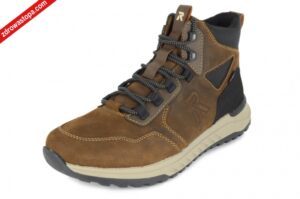 Rieker U0172-22 BRAUN KOMBI botki męskie