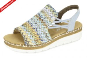Rieker V1241-91 MULTI sandały damskie